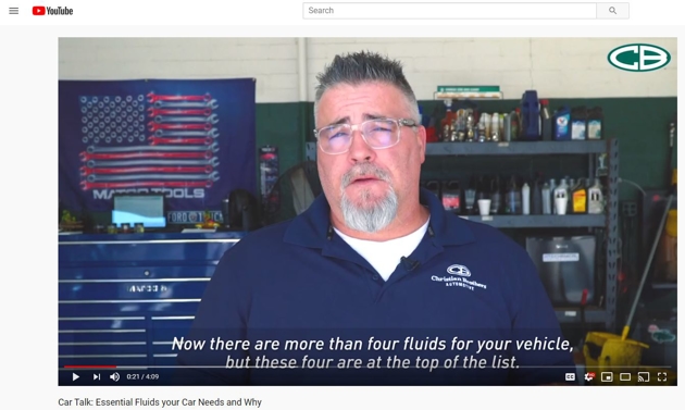 essential fluids car talk YouTube video link essential fluids car talk YouTube video link